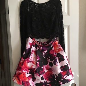 Homecoming two piece dress